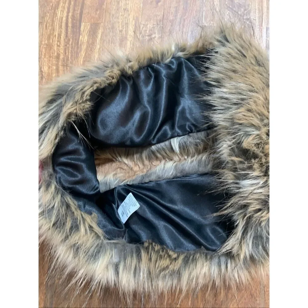 Nordstrom BP faux fur infinity scarf collar